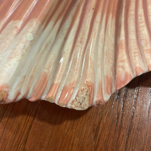 Incredible MCM table lamp with parchment shade. Pink. 31”H to finial 14”W - Picture 3 of 8